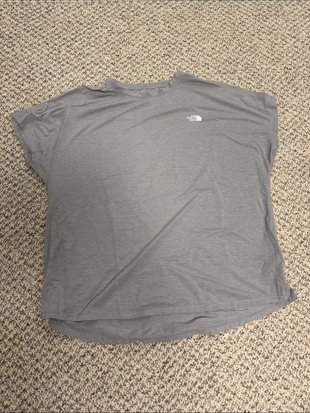 The North Face Women's Heather Gray Short-Sleeve Tee